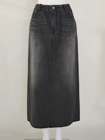 Boutique Ordinary<br>Sleek Denim Pencil Skirt