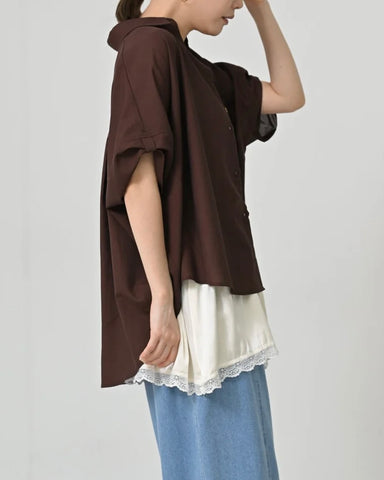 HERENCIA<br>2way袖シャツ