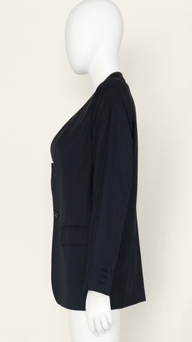 Boutique Ordinary <br> Notched Collar-less Jacket