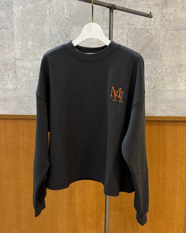 12月5日ライブPraia<br> 立体ステッチ ロゴ入りショート丈トップス