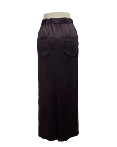 ayane予約<br> リブ生地ペンシルスカート