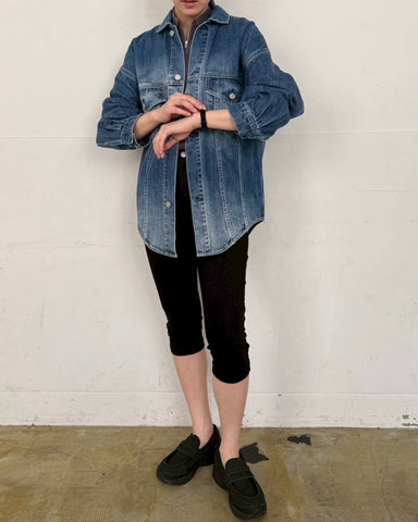 cafune<br> DENIM shirt jacket