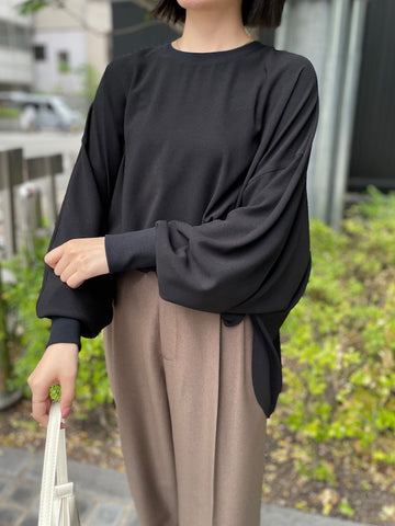 cafune<br>powder georgette long T