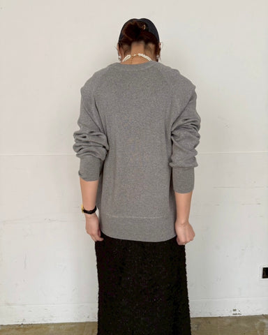 cafune<br> cotton cashmere sweat knit