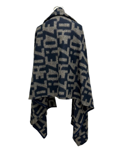 ayane予約<br>インポート生地ロゴショール（限定）