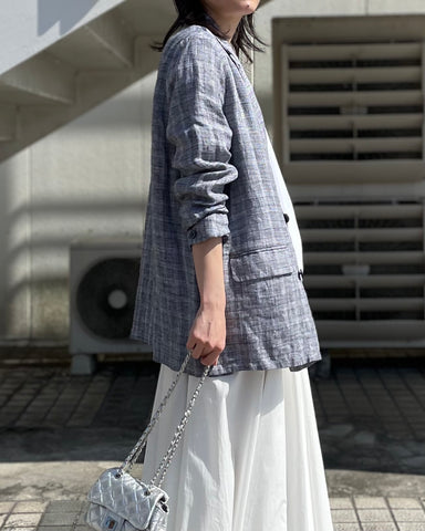 3月15日ライブ Boutique Ordinary<br>リネンテーラドジャケット