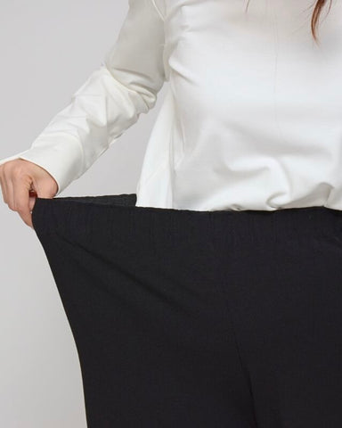 Praia<br> 年中使える ウエスト総ギャザーパンツ