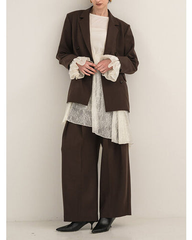 Mewl<br> 2WAYレーススリーブジャケット