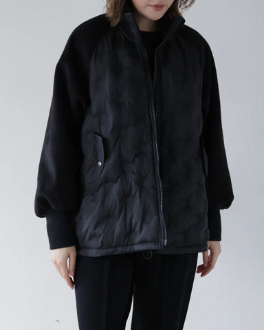Herencia<br> Hybrid Quilted High Neck Coat