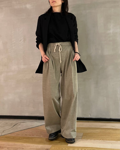 ma couleur <br>シアサッカーストライプパンツ