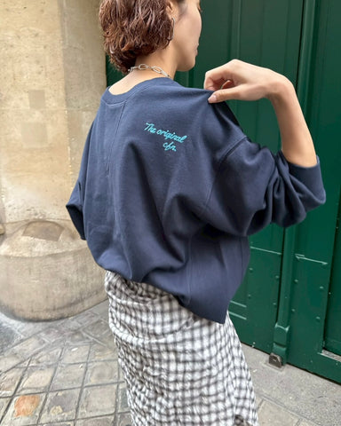 cafune<br> bio sweat 2way pullover