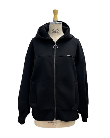 ayane予約<br>ボンディングフーディブルゾン