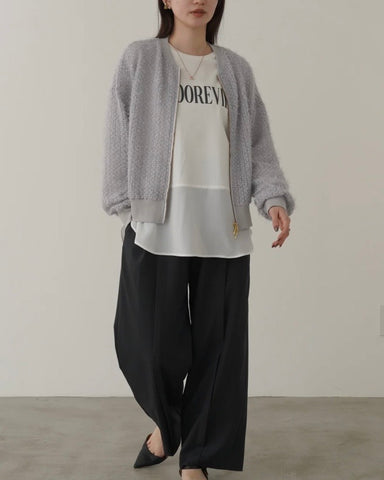 mink chair<br> デシンドッキングカットソー