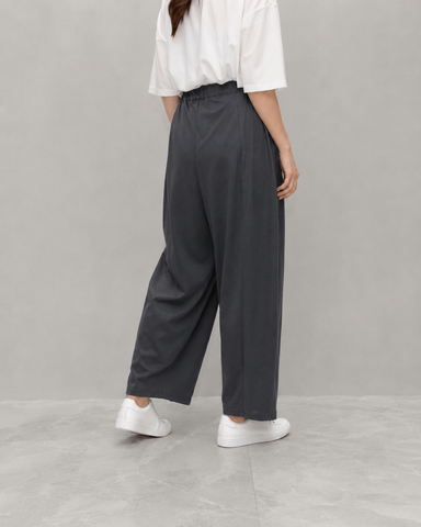 Praia<br> 究極のリラックス　シルケットバレルパンツ