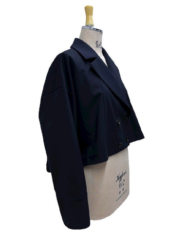 ayane予約<br> ショート丈テーラードジャケット