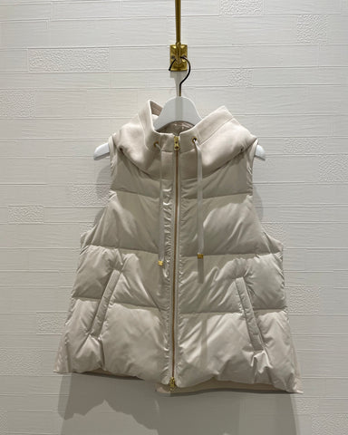 11月8日ライブ PASSIONE<br>異素材ドッキングダウンベスト