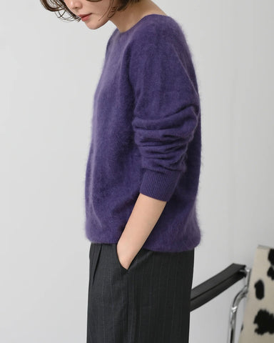 Herencia<br> Airy Touch Cashmere Knit Pullover