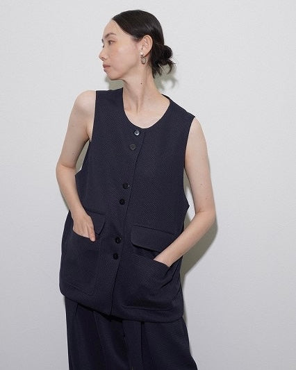 CYAN TOKYOご予約<br> 4ポケットワッフルハーフベスト