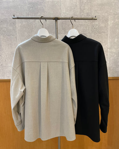 10月24日ライブ cafune<br>ロング起毛シャツ