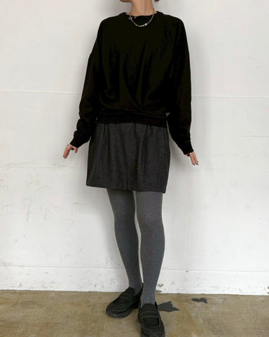 cafune<br> bio sweat tuck pullover