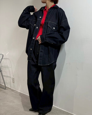 cafune<br> DENIM shirt jacket
