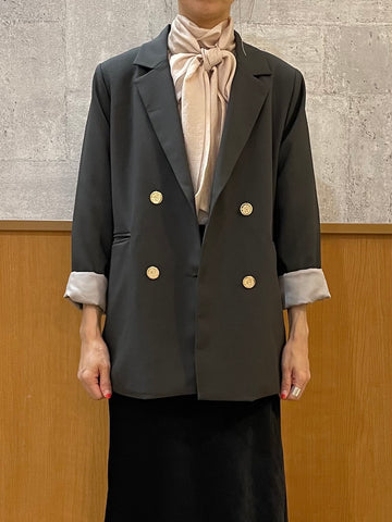 9月5日ライブMargauxVintage <br>金釦ダブルジャケット