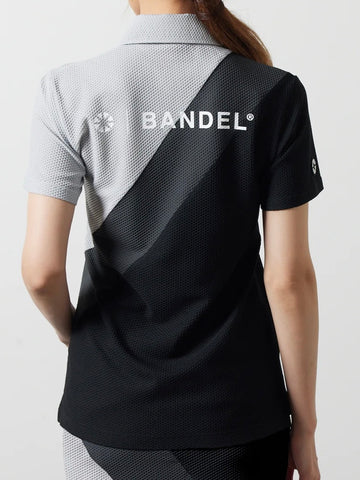 BANDEL<br>WOMENS STRIPES SWITCH S/S POLO