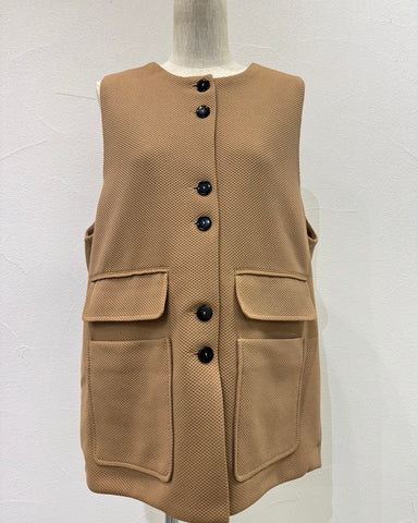 CYAN TOKYOご予約<br> 4ポケットワッフルハーフベスト