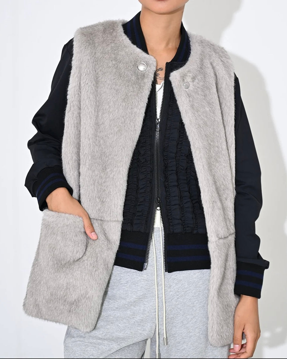 Herencia<br>ソフトファーポケットベスト