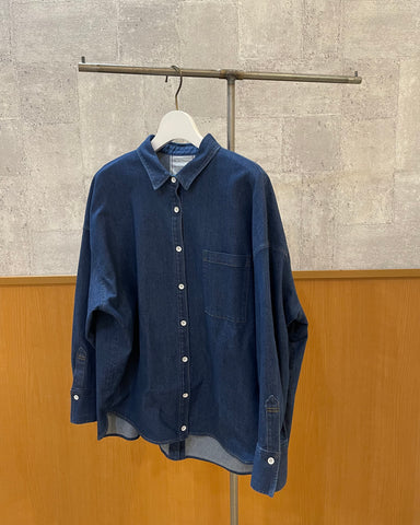 8月29日ライブ<br>BLUE FRONCE 2wayストレッチデニムシャツ