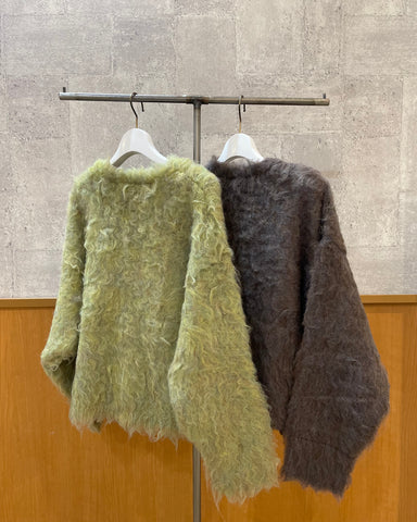 10月19日ライブ PASSIONE<br>シャギーニットカーディガン