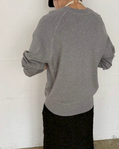 cafune<br> cotton cashmere sweat knit