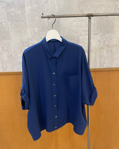 BLUE FRONCE<br>ノルディス折り返しシャツ