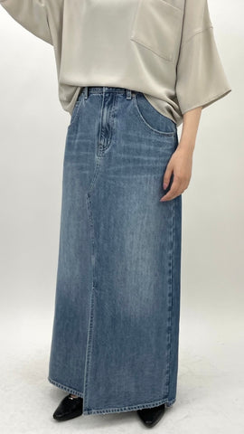 cafune<br>remake like denim skirt