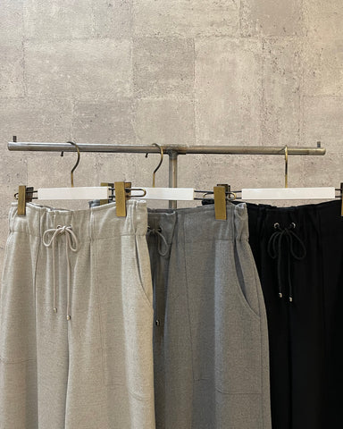 11月20日ライブ BLUE FRONCE<br>両面起毛ワイドパンツ