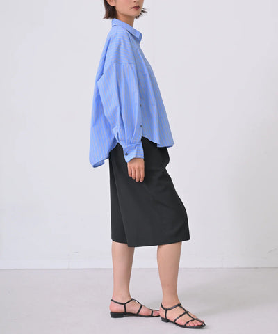 Herencia<br>ボタンアップストライプシャツ
