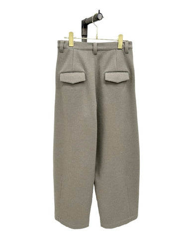 ayane予約<br>ニードルパンチバレルレッグパンツ