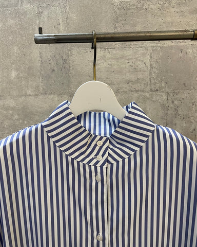 4月12日ライブ Margaux Vintage <br>ストライプロングシャツ
