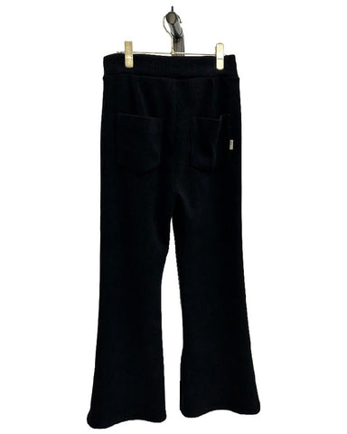 ayane予約<br>ストレッチコーデュロイフレアパンツ