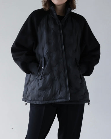 Herencia<br> Hybrid Quilted High Neck Coat