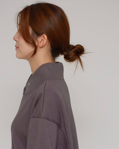 Praia<br> ボンバーヒート フェイクパーカープルオーバー