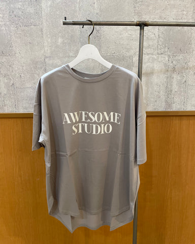 6月12日ライブ mink chair<br>フロッキー加工ロゴ半袖Tシャツ