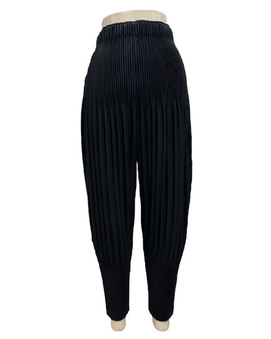 ayane予約<br>プリーツ加工デーハードパンツ