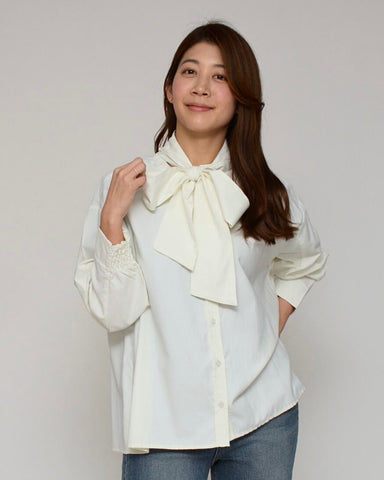 3月6日ライブ<br>Praia<br> コンバーチブル・ダンガリーブラウス