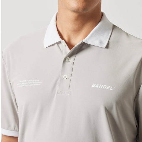 BANDEL<br> BICOLOR RIB S/S POLO SHIRTS