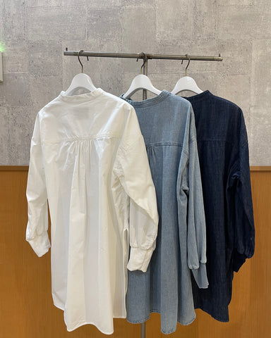 PASSIONE<br> コットンロングシャツ