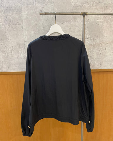 Margaux Vintage<br>撥水ナイロンノーカラーブルゾン