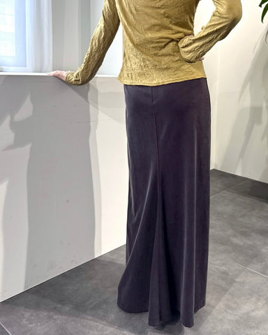 cafune<br>フィブリルキュプラジャジーバックフレアスカート