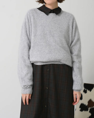 Herencia<br> Airy Touch Cashmere Knit Pullover