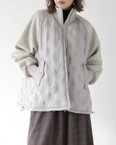 Herencia<br> Hybrid Quilted High Neck Coat